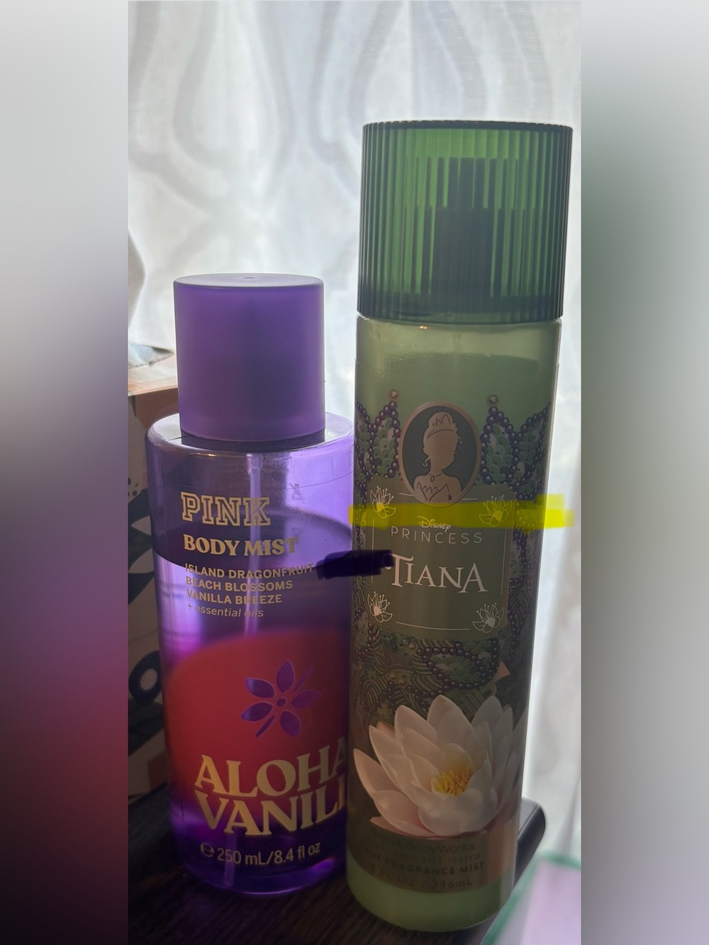 PINK Victoria's Secret Aloha Vanilla Body Mist/ Tiana BBW bundle